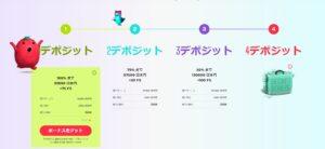 yojuカジノ入金ボーナス