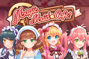 マジックメイドカフェのデモ画面