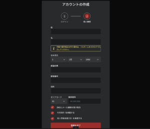 パチパチカジノ　登録方法